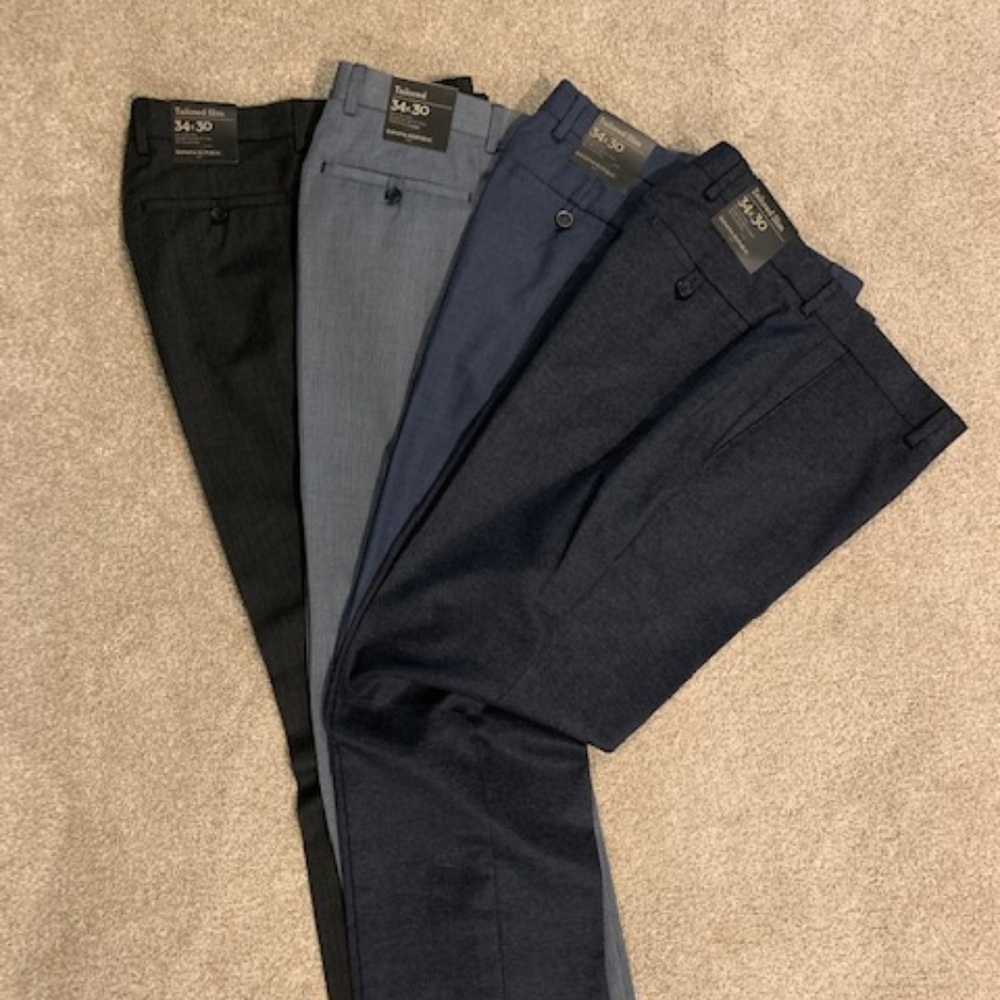 BANANA REPUBLIC TAILORED SLIM FIT DRESS PANTS LOT